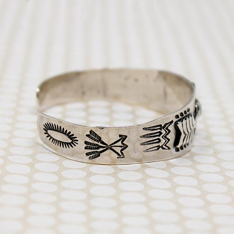 Thunderbird Cuff Bracelet with Rocker Designs
