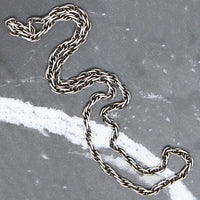 Handsome Handmade Sterling Silver Chain