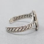 Grand Canyon Jasper & Silver Cuff
