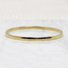Shiny Half Round Gold Filled Bangle