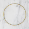 Shiny Half Round Gold Filled Bangle