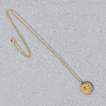 Engraved Victorian Pendant with Diamond Accent