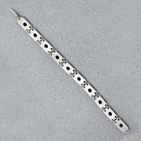 Romantic Garnet Set Sterling Silver Bracelet