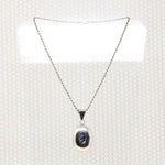 Sodalite in Mexican Sterling Silver Necklace
