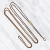 Long Supple Victorian Slide Chain with Opal