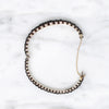 Glittering Graduated Bohemian Garnet Bracelet