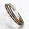 Three French Faux Tortoiseshell Bangles