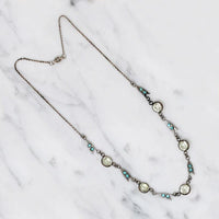 Magical Art Deco Silver & Crystal Necklace