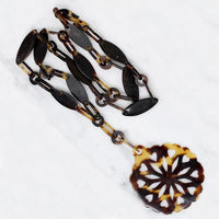 Unusual Antique Carved Organic Necklace