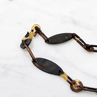 Unusual Antique Carved Organic Necklace