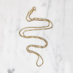 Supple Italian 14k Gold Box Chain