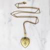 Romantic Engraved Gold Filled Heart Locket