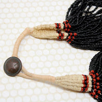 Luxuriant Many Strand Seed Bead Necklace
