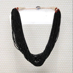 Luxuriant Many Strand Seed Bead Necklace