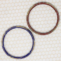 Exquisite Pair of Cloisonné Enameled Bangles