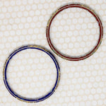 Exquisite Pair of Cloisonné Enameled Bangles