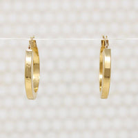 Classic 14k Gold Hoop Earrings