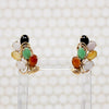 All the Jades Playful Foliate Gold Earrings
