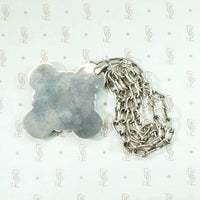 Zuni Inlay Sunface Necklace