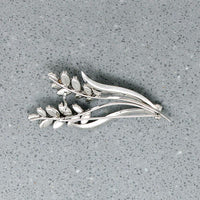 Graceful & Glittering Costume Nosegay Brooch