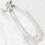Prismatic Double Strand Crystal & Rhinestone Beads