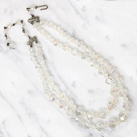 Prismatic Double Strand Crystal & Rhinestone Beads