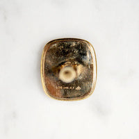Tony Red & White Banded Agate Cufflinks