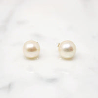 Timeless Vintage 7.7mm Cultured Pearl Stud Earrings