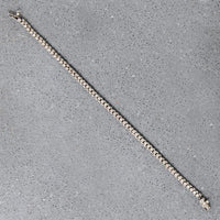 Delightful Daisy Chain Portuguese Silver Bracelet