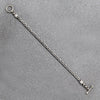 Gorgeous Silver Byzantine Chain Bracelet with Toggle