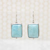 Tranquil Amazonite & Sterling Silver Earrings