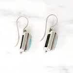 Tranquil Amazonite & Sterling Silver Earrings