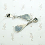 Colorful Inlay in Sterling Silver Earrings