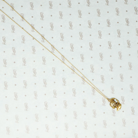 14k joan of arc in helment pendant