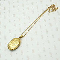 Aesthetic Movement Gold Filled Locket