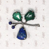 Silver Mid Century Modernist Brooch