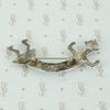 Vintage Silver Kachina Dancer Brooch
