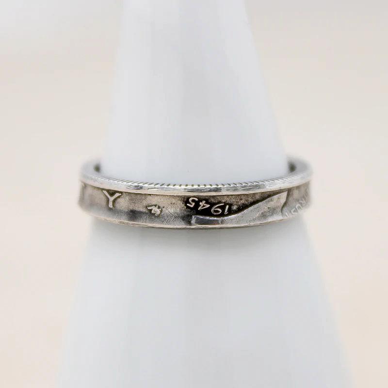 Mercury Dime "1945" Size 5 Band by Kat Clare