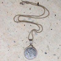 New York "Gateway to Freedom" Quarter Pendant from Kat Clare