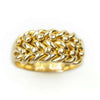 Victorian Keeper Band 18k Gold