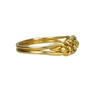 Vintage Victorian 18k Gold Keeper ring