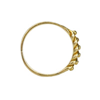 Vintage Victorian 18k Gold Keeper ring