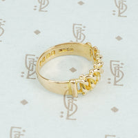 18k gold keeper ring english 1898