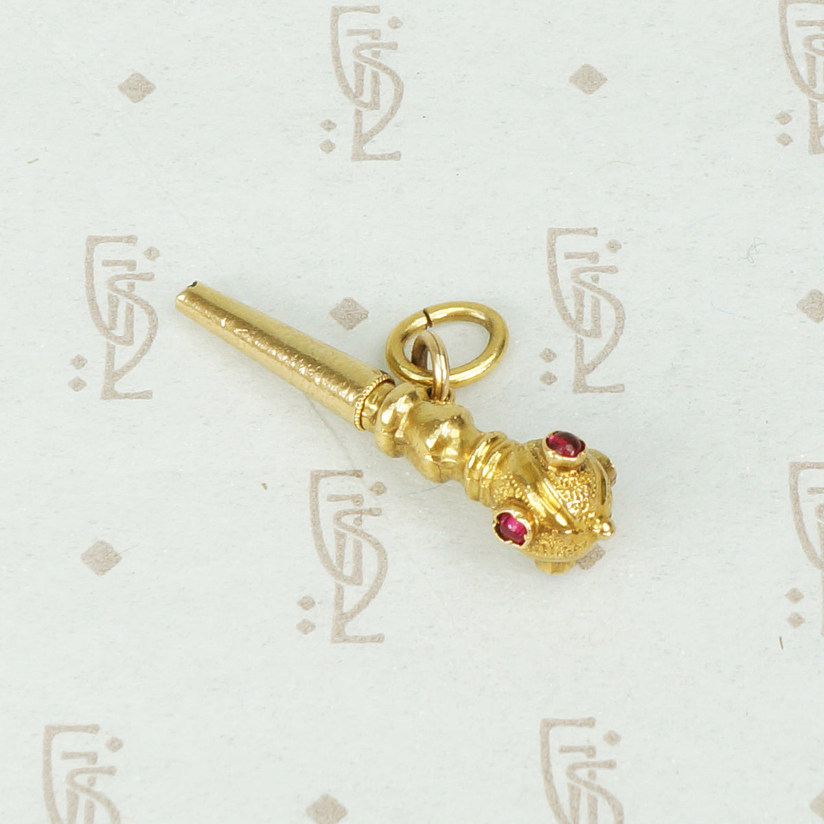 The Tiny 18k Scepter Watch Key Fob