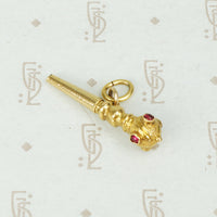The Tiny 18k Scepter Watch Key Fob