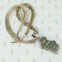 Sharon Sandoval Kingman Turquoise Neckace