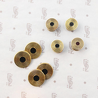 Smart Set of English Gilt Cufflinks & Studs