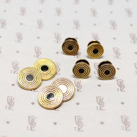 Smart Set of English Gilt Cufflinks & Studs
