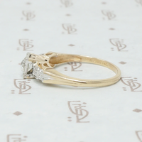 Pretty and Pristine NOS Diamond Engagement Ring