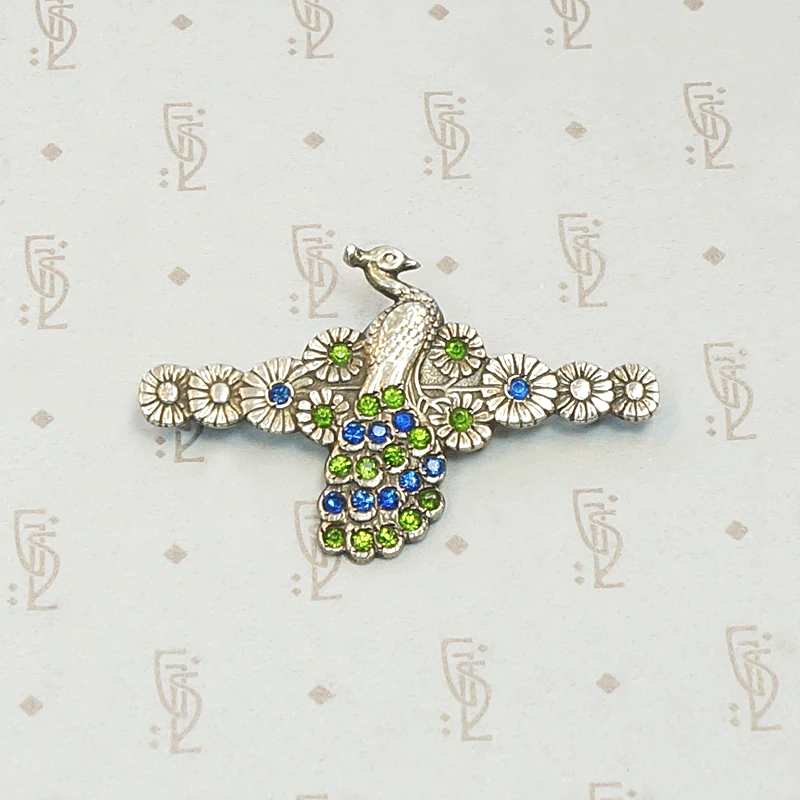 Pretty Peacock Pin